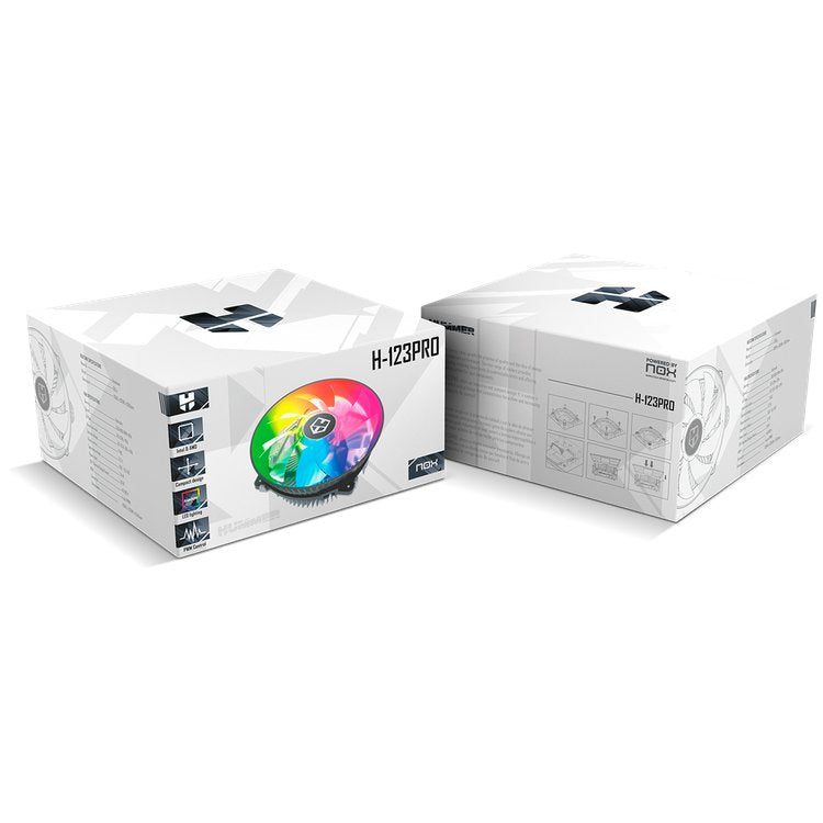 Ventilador Con Disipador Nox H-123pro 12cm