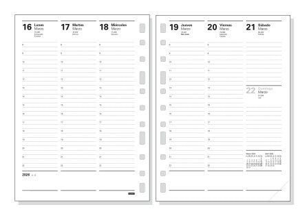 EAN 8422952401773 - Finocam 411030026 accesorio para organizador personal Recambio para agenda imagen 2