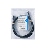 Usb 2.0 Type-C Cable, C M To C F, 480 Mbps, 100w, Negro, 2 M