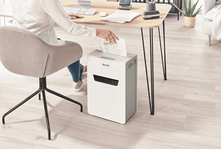 Leitz 80950000 Triturador De Papel Microcorte Gris, Blanco