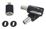 Cerradura De Seguridad Con Llave Conceptronic Custodio03bsm Para Chasis Compatible Con Llave Maestra