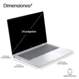 Hp Elitebook X G2i Notebook Next Gen Ai Copilot+ Pc Diseño De Bisagra En 177 Grados Intel Core Ultra X7 358h / Hasta 4.8 Ghz Win 11 Pro Intel Arc Graphics B390 32 Gb Ram 1 Tb Ssd Nvme 14" Oled 1920 X 1200 Nfc Wi-Fi 7 Bluetooth 6.0