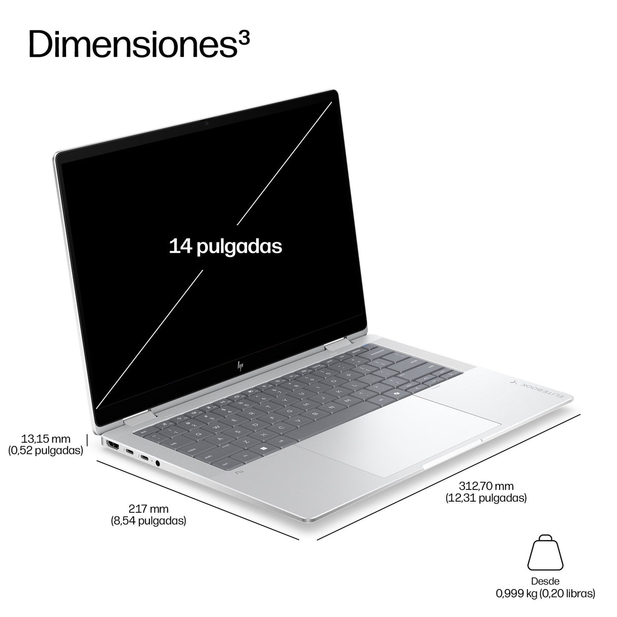 EAN 0821844971406 - HP EliteBook X G2i 14 inch Notebook Next Gen AI PC Wolf Pro Security Edition Copilot+ PC Intel Core Ultra imagen 5