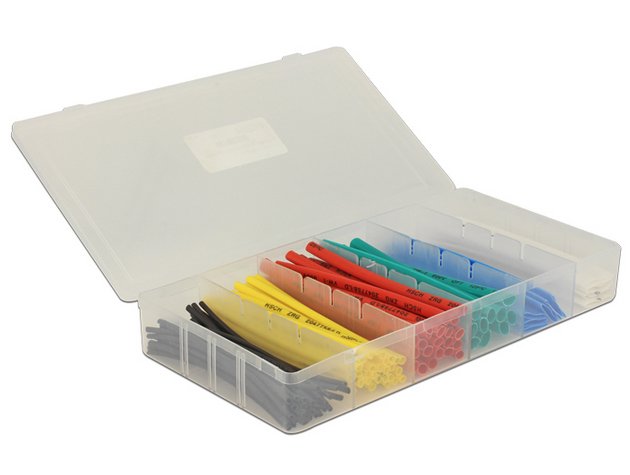 Delock Caja De Termorretractil 100 Piezas 6 Colores