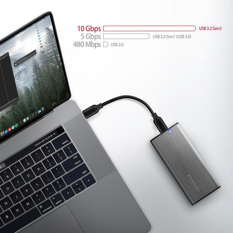 EAN 8595247906328 - Axagon EEM2-SG2 caja para disco duro externo Caja externa para unidad de estado sólido (SSD) Gris M.2 imagen 7