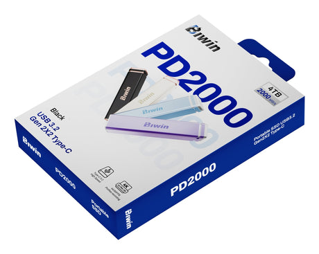 EAN 6955914622159 - Biwin PD2000 4 TB USB Tipo C USB 3.2 Gen 2x2 Negro imagen 17