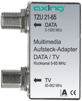 Axing Aufsteckadapter Tzu 21-65 Multimedia Rckkanal 5-65mhz