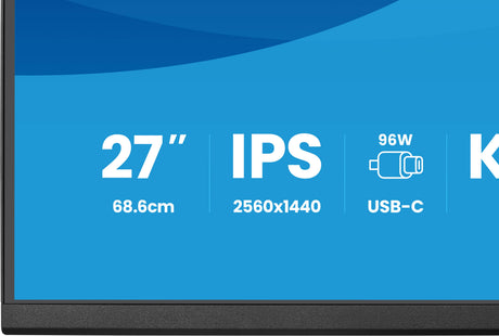 EAN 4948570125944 - iiyama ProLite XB2797QSNP-B1 pantalla para PC 68,6 cm (27") 2560 x 1440 Pixeles Quad HD LCD Negro imagen 11