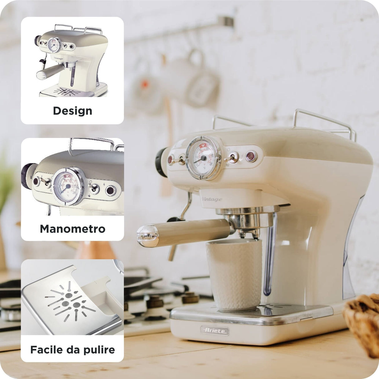 EAN 8003705113923 - Ariete 1389/13 Manual Máquina espresso 0,9 L imagen 4