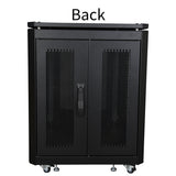 EAN 5420016846365 - LOGON RSL12U61BL armario rack 12U Rack o bastidor independiente Negro imagen 5