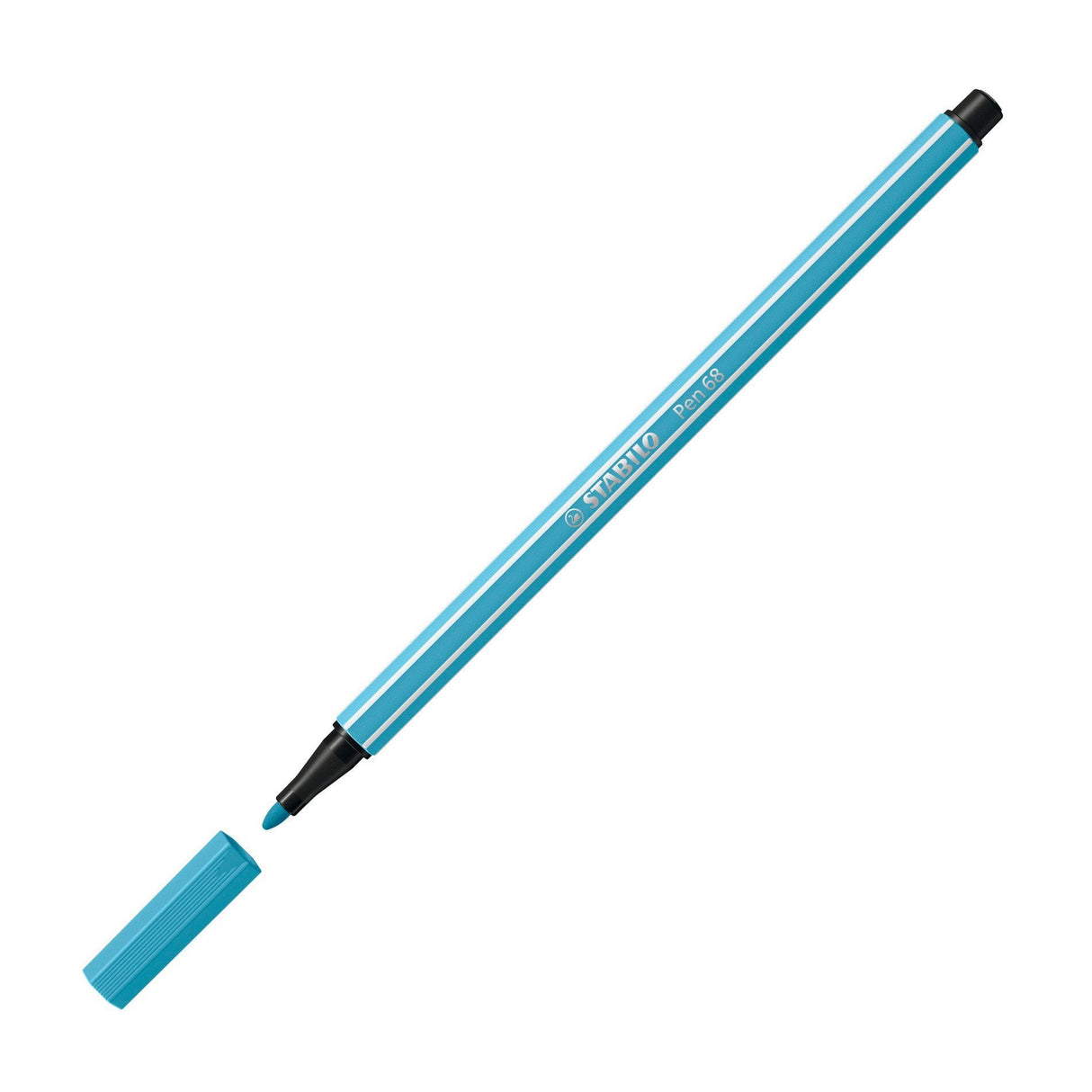 Stabilo Pen 68 Rotulador Azul Celeste -10u-