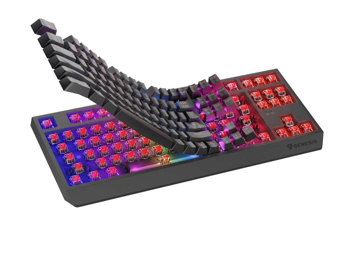 Genesis Thor 230 Tkl Wireless Czarna Rgb Outemu Panda