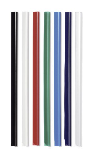 Durable Schiebeheftmappe - Para A4 (210 X 297 Mm) - Capacidad: 60 Hojas - Negro (Paquete De 50)
