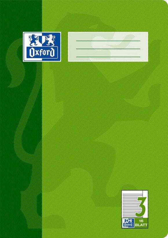 Oxford School - Cuaderno De Ejercicios - A4 (210 X 297 Mm)