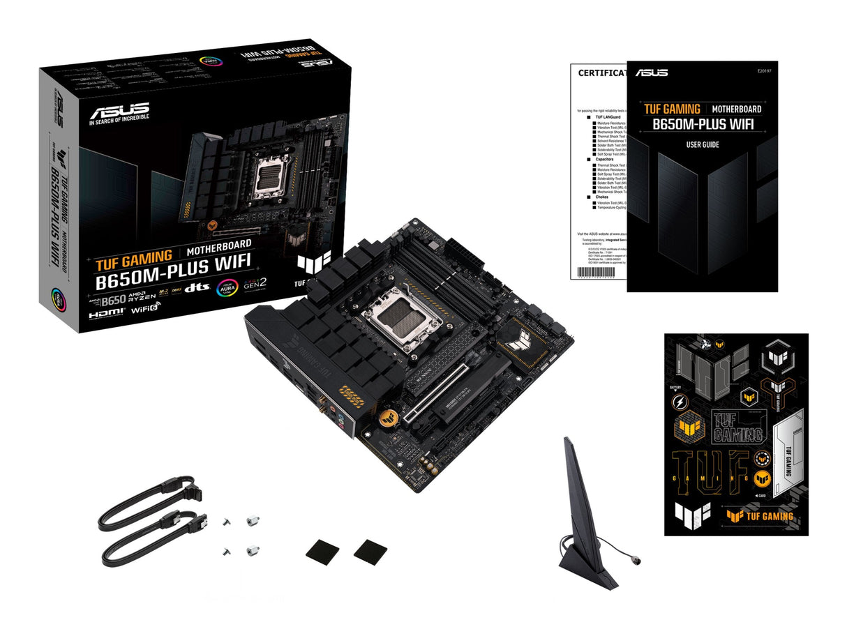 EAN 4711081912118 - ASUS TUF GAMING B650M-PLUS WIFI AMD B650 Zócalo AM5 micro ATX imagen 10