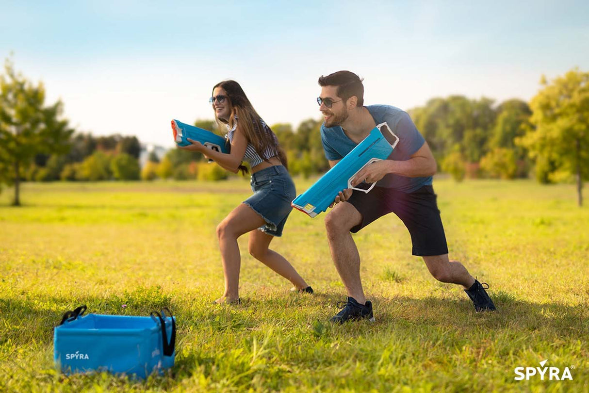 Pistola De Agua Spyra Spyralx,  (Azul)