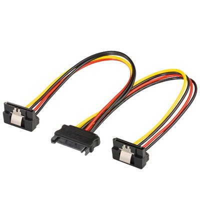 Goobay Cable De Alimentacion Divisor 15 Pin Sata Y 20cm 95115