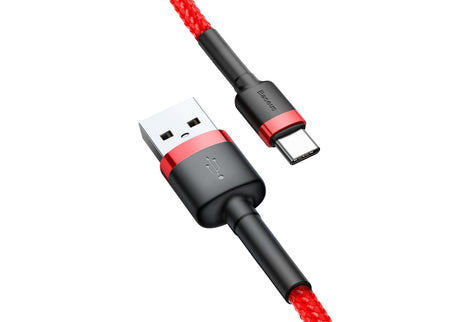 EAN 6953156278165 - Baseus Cafule cable USB USB 2.0 0,5 m USB A USB C Rojo imagen 5