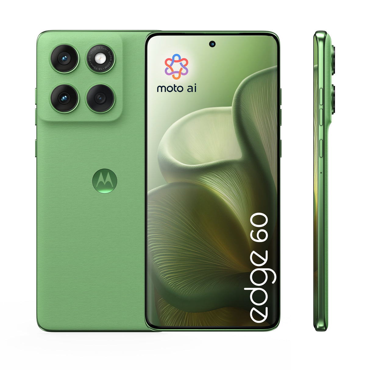 Smartphone Motorola Edge 60  6.67" Sim Doble Android 15 5g Usb Tipo C 12 Gb 512 Gb 5200 Mah Verde