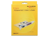 Delock Pci Express X1 Karte Zu 1 X Seriell + 1 X Parallel