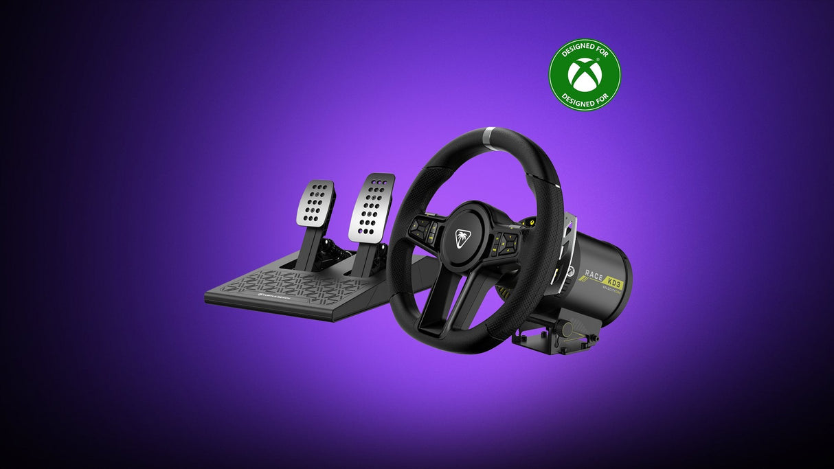 Turtle Beach Tbs-0003-05 Mando Y Volante Negro Bluetooth/Rf/Usb Caja De Cambios + Pedales Android, Pc, Xbox One, Xbox One S, Xbox One X, Xbox Series S, Xbox Series X