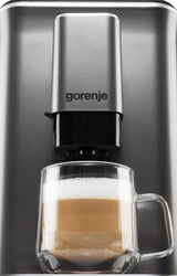 Gorenje Coffee Machine Gfacm20s Pump Pressure 20 Bar, Detachable Milk Frother, Automatic, 1350 W, Stainless Steel