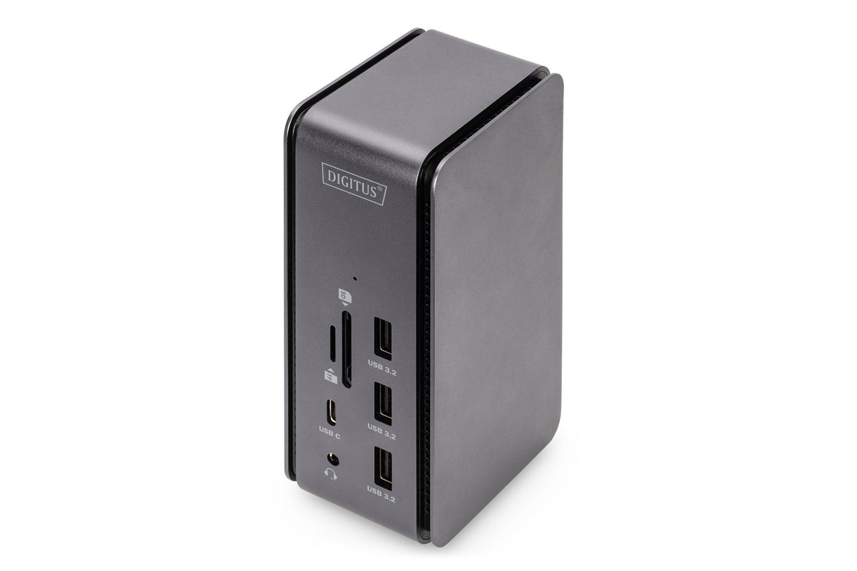 Digitus Dockingstation Usb 4.0 8k Usb-C Gris/Negro