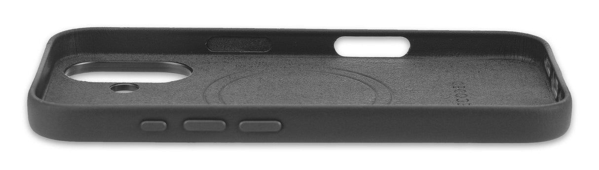 Decoded Leather Backcover Iphone 16 Black
