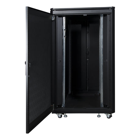 EAN 5420016846464 - LOGON RSL26U81BL armario rack 26U Rack o bastidor independiente Negro imagen 2