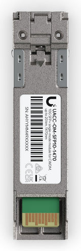 Ubiquiti Uacc-Om-Sfp10-1470 10g Cwdm Single-Mode Optical Module