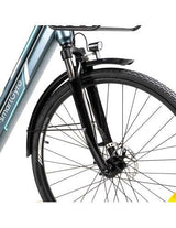 Bicicleta Eléctrica Smatgyro Ebike Sunset Titanium Motor 250w Ruedas 27.5' Titanium