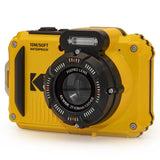Cámara Digital Deportiva Kodak Pixpro Wpz2 16mp Zoom Óptico 4x Amarilla