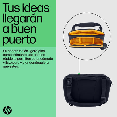 EAN 0196786247897 - HP Creator 13.3 Dark NavyLaptop Sling 33,8 cm (13.3") Mochila bandolera Marina, Amarillo imagen 6