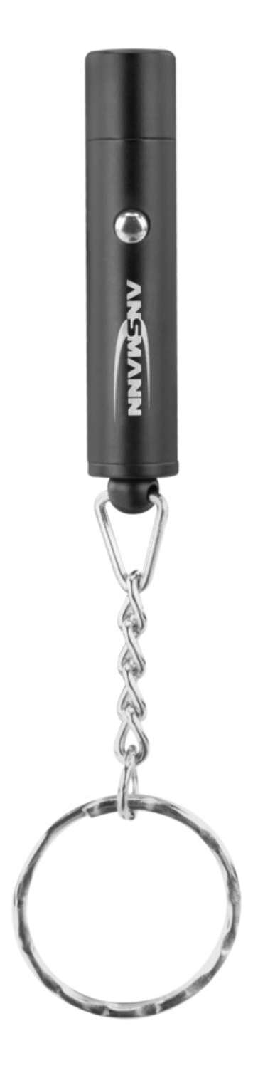 Ansmann Mini Keychain Linterna Llavero Light 1x Led 1600-0272
