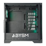 Caja  E-Atx Abysm Gaming Danube Mura Bx300 Negra Argb Ab812111b