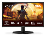 Monitor Aoc G4 C24g42e  (23.6") 1920 X 1080 Pixeles Full Hd Led Negro, Rojo