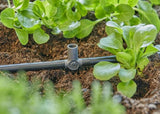 Gardena Micro-Drip-System Pieza En T Para Boquillas De Pulverización/Goteadores Finales, 4,6 Mm (3/16"), Conexión (Gris Oscuro, 5 Piezas