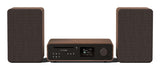 Pure Classic Stereo Coffee Black Walnut Eu Uk