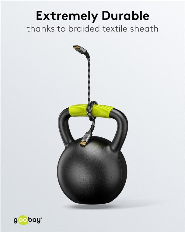 Goobay Displayport Cable 2.0 2.1, 80 Gbit S