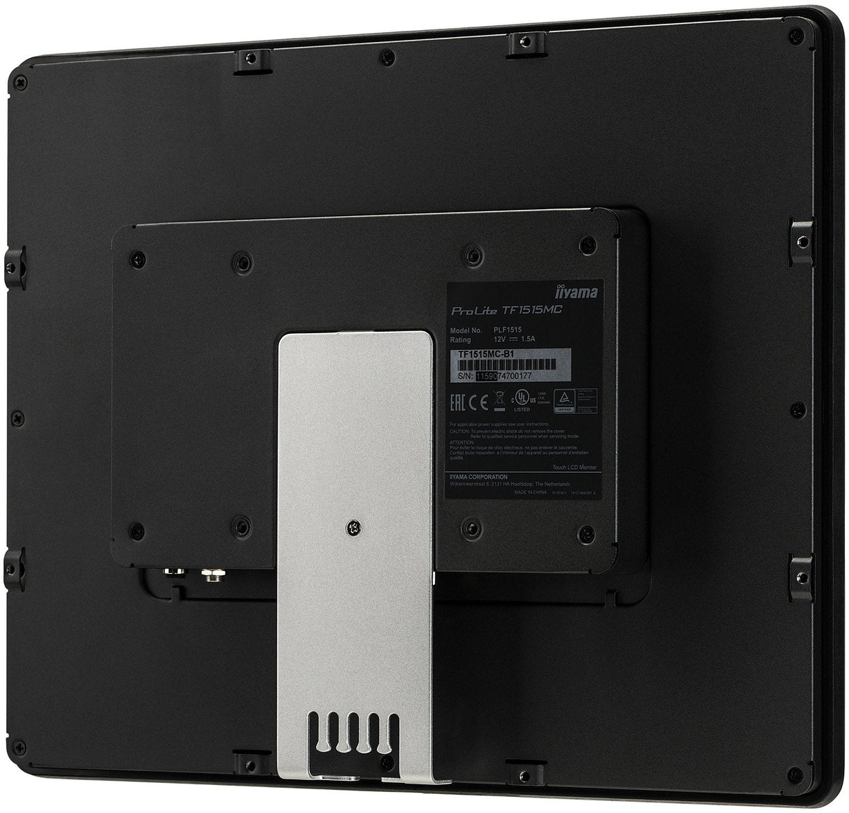 Monitor Iiyama Openframe 15" Tactil (Tf1515mc-B2) 1024x768/ 300cd/ 800:1/ Vga/ Hdmi/ Dp /Usb/ 16ms/