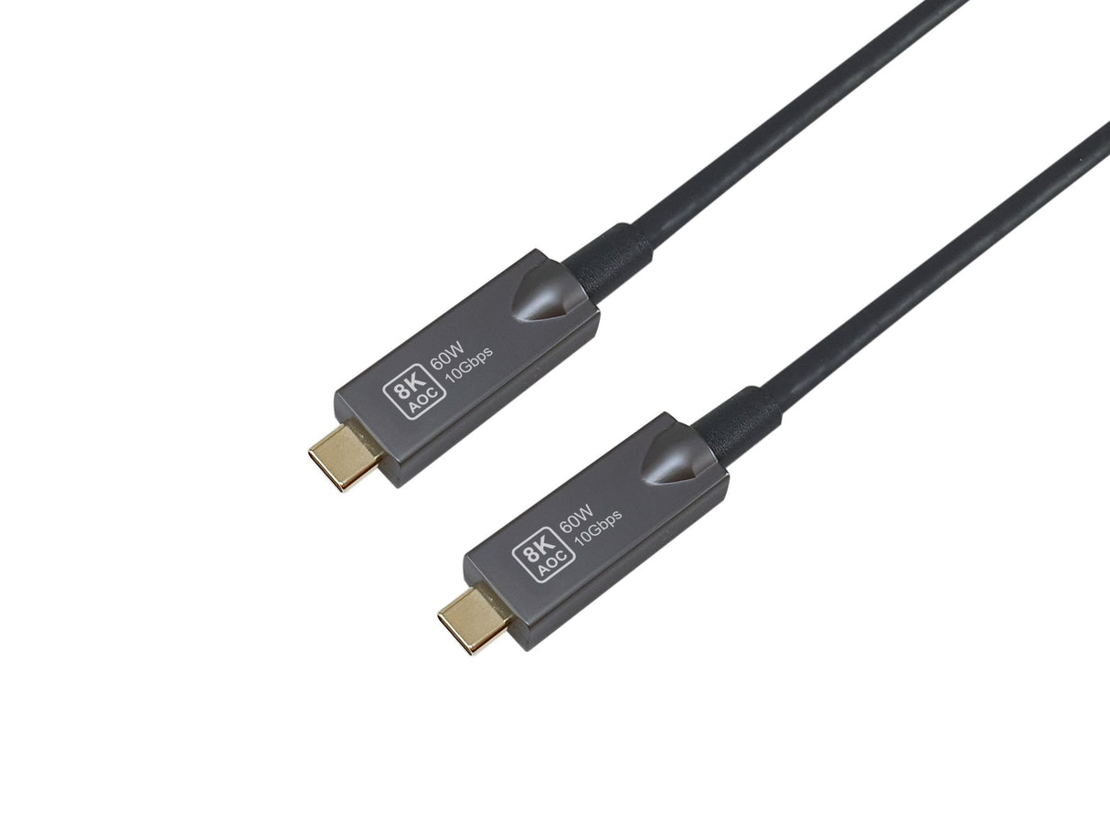 Equip Cable Usb-C3.2->C Aoc 8k Pd60w M M 7.50m Negro