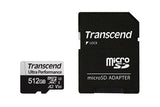 Sd Microsd Card 512gb Transcend Sdxc Usd340s W Adaptador