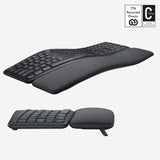 EAN 5099206094970 - Logitech 920-010108 teclado Oficina RF Wireless + Bluetooth Internacional de EE.UU. Grafito imagen 4
