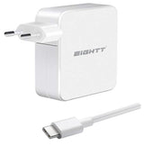 EAN 8425402170960 - Eightt EC65 cargador de dispositivo móvil Universal Blanco Corriente alterna Carga rápida Interior imagen 1