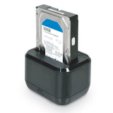 Port Designs Sata Usb 3.0, 2,5" + 3,5" Festplatten Docking Station- Eu