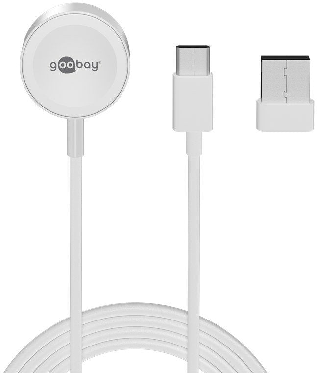 Cargador Goobay Para Apple Watch Blanco 65343