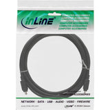 Inline Firewire 400 1394 Cable 4 Pines Macho A Macho 3m