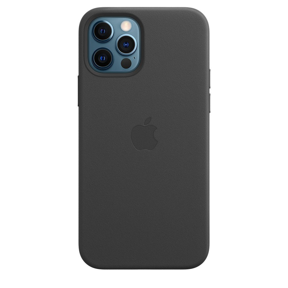Apple Funda Iphone 12  12 Pro Leather Case Con Magsafe - Black