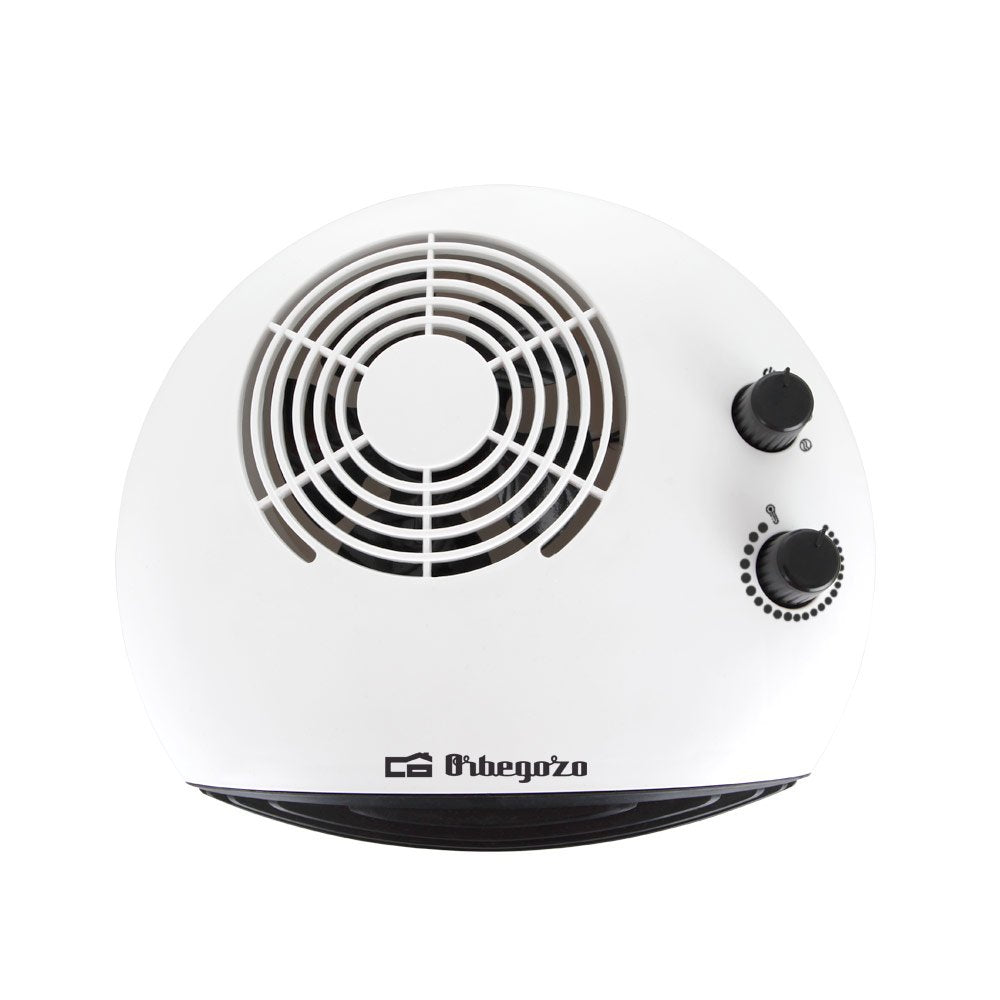 Calefactor Orbegozo Fh 5034 Elegante Y Funcional  Con Selector Rotativo De Posiciones - Termostato Regulable