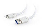 EAN 8716309097499 - Gembird CCP-USB3-AMCM-1M-W cable USB USB 3.2 Gen 1 (3.1 Gen 1) USB A USB C Blanco imagen 3